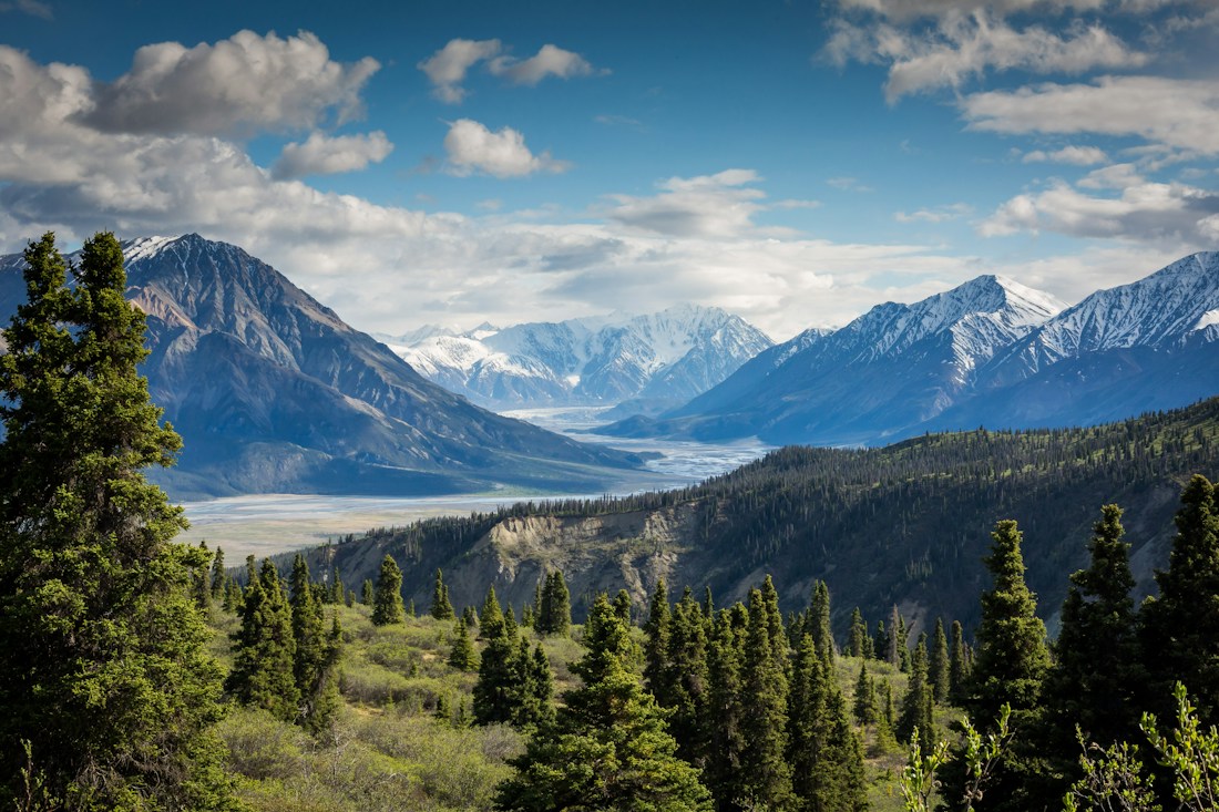 Illustrative photograph of a mountain peak